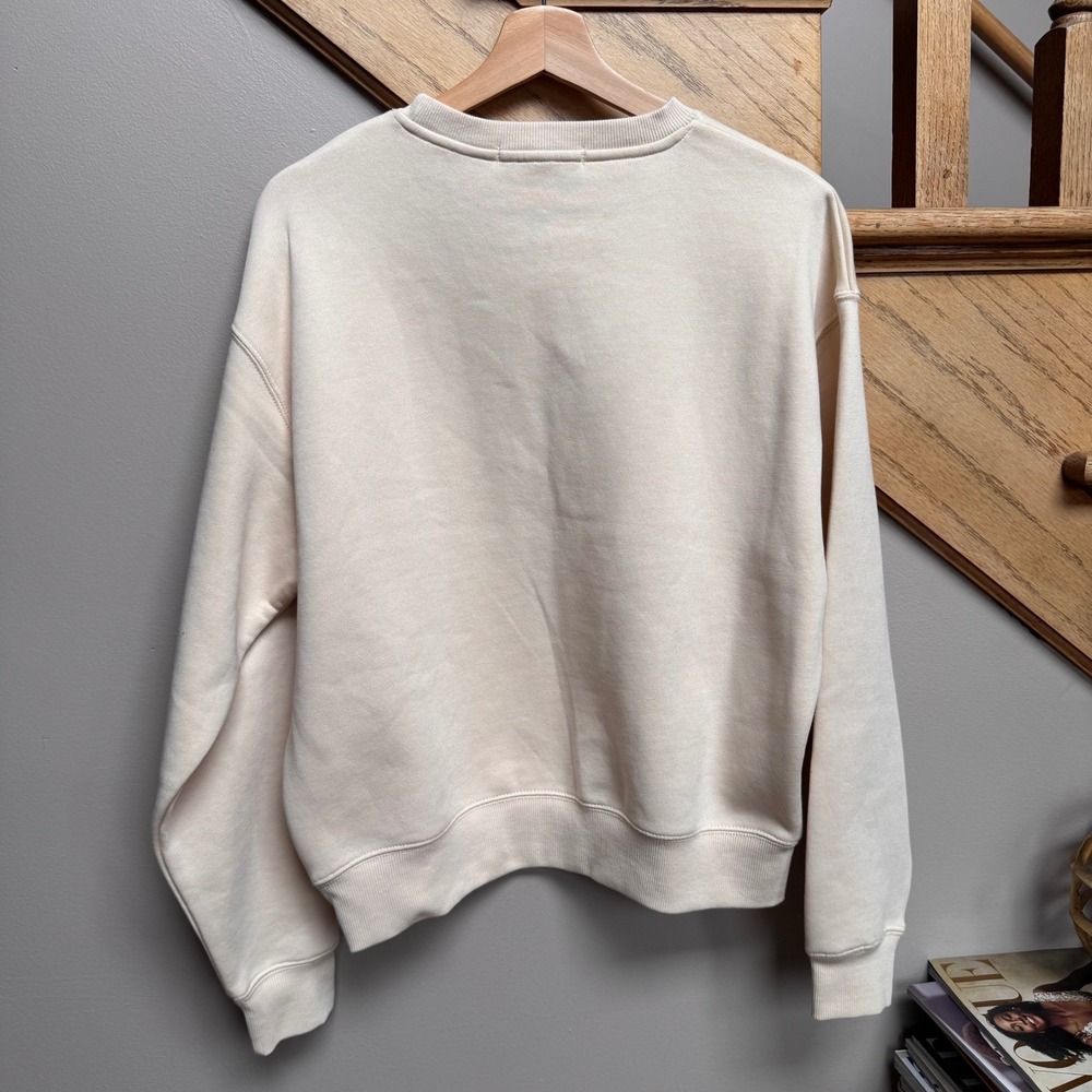 NWT Magnolia Waco Texas Ivory Sweatshirt Crewneck Unisex Oversized (Sm Med) HGTV - Picture 4 of 8